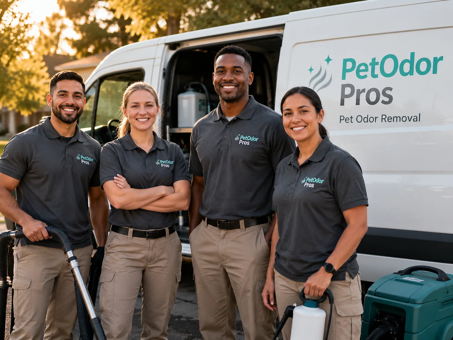 Pet Odor Removal team serving Represa, CA